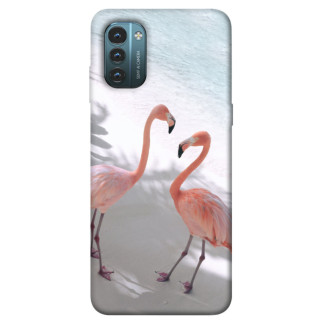 Чохол itsPrint Flamingos для Nokia G21 - Інтернет-магазин спільних покупок ToGether