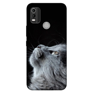 Чохол itsPrint Cute cat для Nokia C21 Plus - Інтернет-магазин спільних покупок ToGether