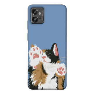 Чохол itsPrint Funny cat для Motorola Moto G32 - Інтернет-магазин спільних покупок ToGether