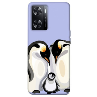 Чохол itsPrint Penguin family для Oppo A57s - Інтернет-магазин спільних покупок ToGether