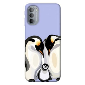 Чохол itsPrint Penguin family для Motorola Moto G31 - Інтернет-магазин спільних покупок ToGether