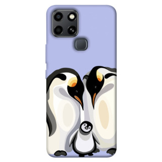 Чохол itsPrint Penguin family для Infinix Smart 6 - Інтернет-магазин спільних покупок ToGether