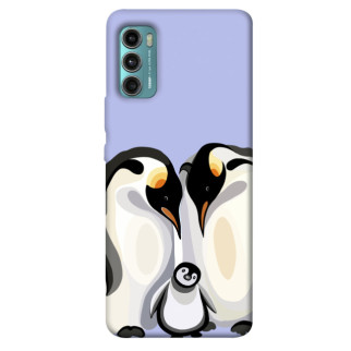 Чохол itsPrint Penguin family для Motorola Moto G60 - Інтернет-магазин спільних покупок ToGether