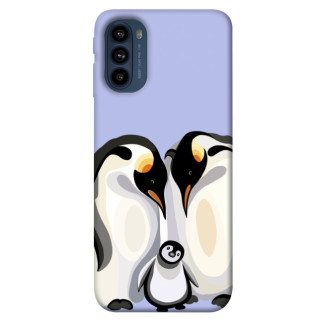 Чохол itsPrint Penguin family для Motorola Moto G41 - Інтернет-магазин спільних покупок ToGether