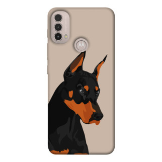 Чохол itsPrint Doberman для Motorola Moto E40 - Інтернет-магазин спільних покупок ToGether