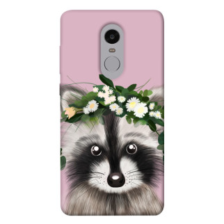 Чохол itsPrint Raccoon in flowers для Xiaomi Redmi Note 4X / Note 4 (Snapdragon) - Інтернет-магазин спільних покупок ToGether