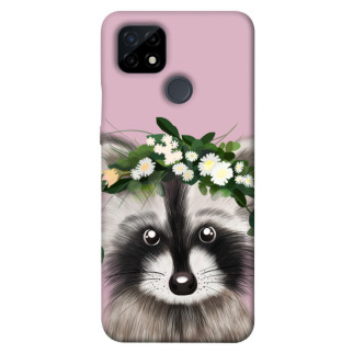 Чохол itsPrint Raccoon in flowers для Realme C21 - Інтернет-магазин спільних покупок ToGether