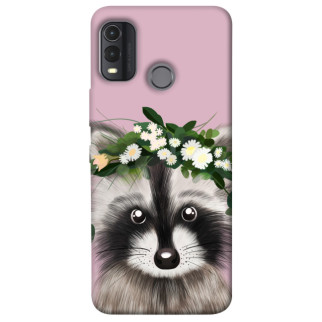 Чохол itsPrint Raccoon in flowers для Nokia G11 Plus - Інтернет-магазин спільних покупок ToGether