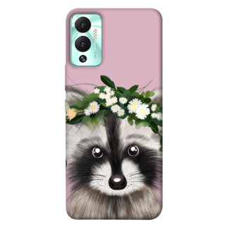Чохол itsPrint Raccoon in flowers для Infinix Hot 12 Play - Інтернет-магазин спільних покупок ToGether