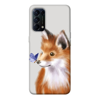 Чохол itsPrint Funny fox для Oppo Reno 5 4G - Інтернет-магазин спільних покупок ToGether