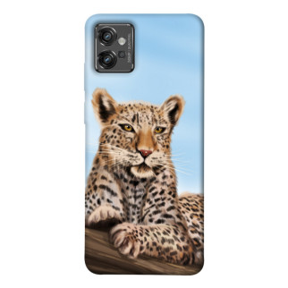 Чохол itsPrint Proud leopard для Motorola Moto G32 - Інтернет-магазин спільних покупок ToGether