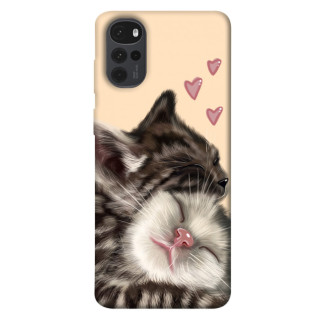 Чохол itsPrint Cats love для Motorola Moto G22 - Інтернет-магазин спільних покупок ToGether
