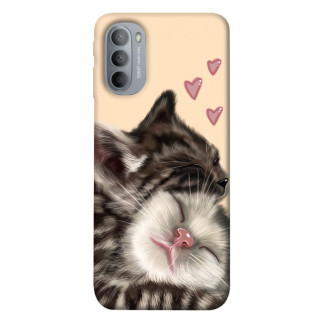 Чохол itsPrint Cats love для Motorola Moto G31 - Інтернет-магазин спільних покупок ToGether