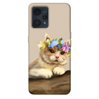 Чохол itsPrint Cat in flowers для Realme 9 4G / 9 Pro+ - Інтернет-магазин спільних покупок ToGether