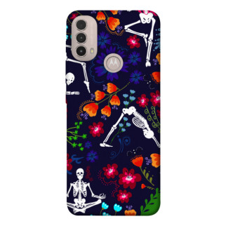 Чохол itsPrint Yoga skeletons для Motorola Moto E40 - Інтернет-магазин спільних покупок ToGether