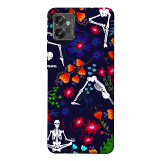 Чохол itsPrint Yoga skeletons для Motorola Moto G32 - Інтернет-магазин спільних покупок ToGether