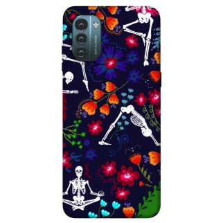 Чохол itsPrint Yoga skeletons для Nokia G21 - Інтернет-магазин спільних покупок ToGether