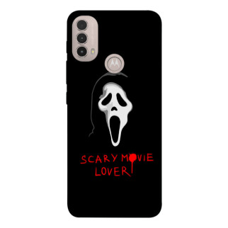Чохол itsPrint Scary movie lover для Motorola Moto E40 - Інтернет-магазин спільних покупок ToGether