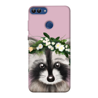 Чохол itsPrint Raccoon in flowers для Huawei P Smart (2020) - Інтернет-магазин спільних покупок ToGether
