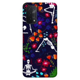 Чохол itsPrint Yoga skeletons для Oppo A54 4G - Інтернет-магазин спільних покупок ToGether