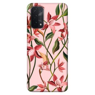 Чохол itsPrint Floral motifs для Oppo A54 4G - Інтернет-магазин спільних покупок ToGether