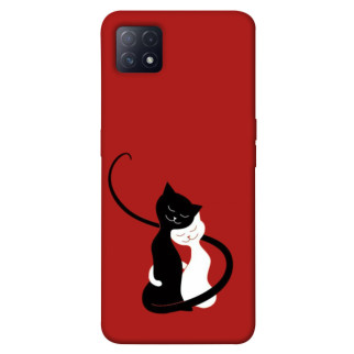 Чохол itsPrint Закохані коти для Oppo A72 5G / A73 5G - Інтернет-магазин спільних покупок ToGether