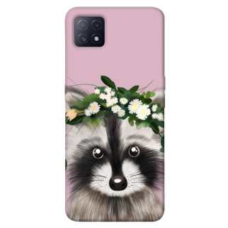 Чохол itsPrint Raccoon in flowers для Oppo A72 5G / A73 5G - Інтернет-магазин спільних покупок ToGether