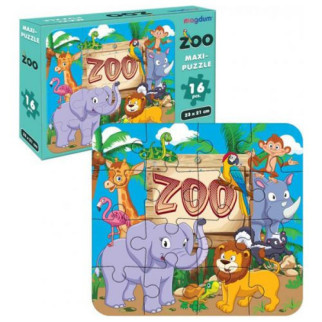 Гра настільна розвиваюча Мaxi-пазл Зоопарк ME5032-01 EN - Інтернет-магазин спільних покупок ToGether