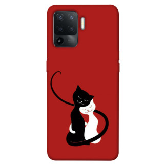 Чохол itsPrint Закохані коти для Oppo Reno 5 Lite - Інтернет-магазин спільних покупок ToGether