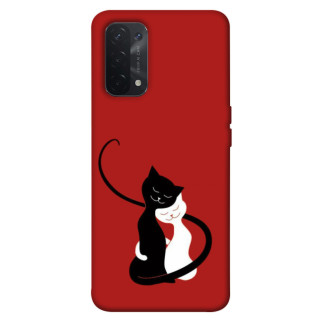 Чохол itsPrint Закохані коти для Oppo A54 4G - Інтернет-магазин спільних покупок ToGether