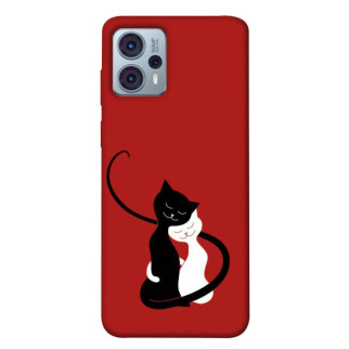 Чохол itsPrint Закохані коти для Motorola Moto G23 - Інтернет-магазин спільних покупок ToGether