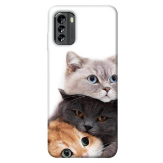 Чохол itsPrint Три коти для Nokia G60 - Інтернет-магазин спільних покупок ToGether