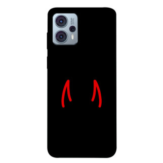 Чохол itsPrint Red horns для Motorola Moto G23 - Інтернет-магазин спільних покупок ToGether