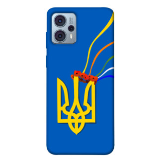 Чохол itsPrint Квітучий герб для Motorola Moto G23 - Інтернет-магазин спільних покупок ToGether