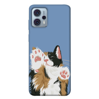 Чохол itsPrint Funny cat для Motorola Moto G23 - Інтернет-магазин спільних покупок ToGether