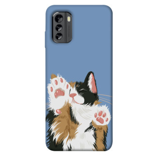 Чохол itsPrint Funny cat для Nokia G60 - Інтернет-магазин спільних покупок ToGether