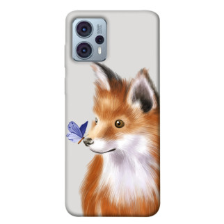 Чохол itsPrint Funny fox для Motorola Moto G23 - Інтернет-магазин спільних покупок ToGether