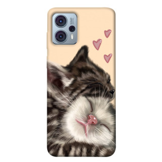 Чохол itsPrint Cats love для Motorola Moto G23 - Інтернет-магазин спільних покупок ToGether