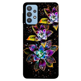 Чохол itsPrint Flowers on black для Samsung Galaxy M32 - Інтернет-магазин спільних покупок ToGether