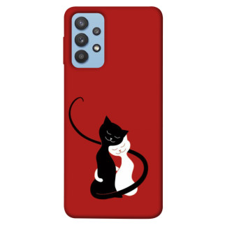 Чохол itsPrint Закохані коти для Samsung Galaxy M32 - Інтернет-магазин спільних покупок ToGether