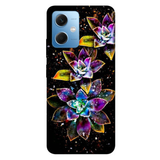 Чохол itsPrint Flowers on black для Xiaomi Poco X5 5G - Інтернет-магазин спільних покупок ToGether