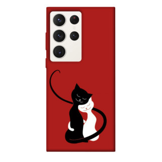 Чохол itsPrint Закохані коти для Samsung Galaxy S23 Ultra - Інтернет-магазин спільних покупок ToGether