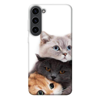 Чохол itsPrint Три коти для Samsung Galaxy S23 - Інтернет-магазин спільних покупок ToGether