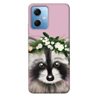 Чохол itsPrint Raccoon in flowers для Xiaomi Poco X5 5G - Інтернет-магазин спільних покупок ToGether