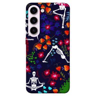 Чохол itsPrint Yoga skeletons для Samsung Galaxy S23+ - Інтернет-магазин спільних покупок ToGether
