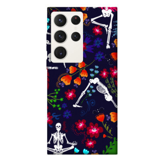 Чохол itsPrint Yoga skeletons для Samsung Galaxy S23 Ultra - Інтернет-магазин спільних покупок ToGether