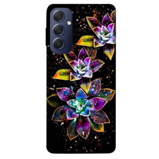 Чохол itsPrint Flowers on black для Samsung Galaxy M54 5G - Інтернет-магазин спільних покупок ToGether