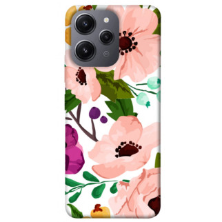 Чохол itsPrint Акварельні квіти для Xiaomi Redmi 12 - Інтернет-магазин спільних покупок ToGether