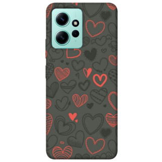 Чохол itsPrint Милі серця для Xiaomi Redmi Note 12 4G - Інтернет-магазин спільних покупок ToGether