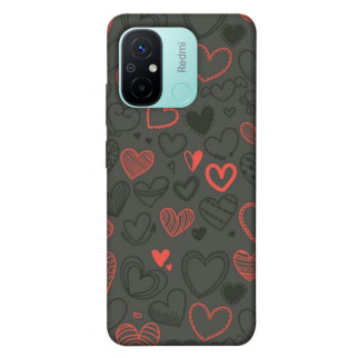 Чохол itsPrint Милі серця для Xiaomi Redmi 12C - Інтернет-магазин спільних покупок ToGether